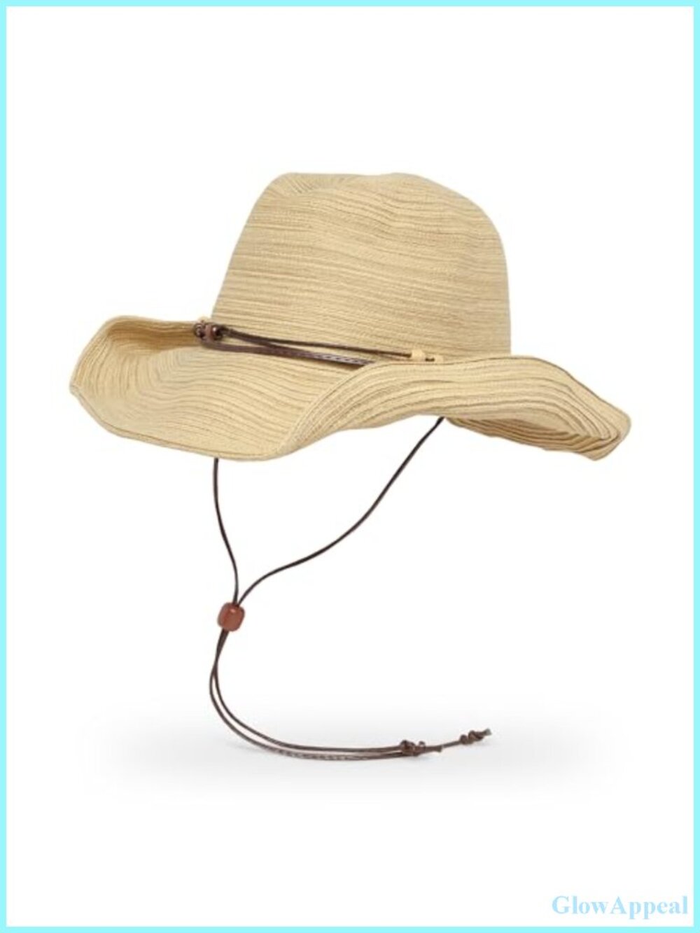 UPF 50+ Recycled Polyester Cowboy Sun Hat with Adjustable Brim